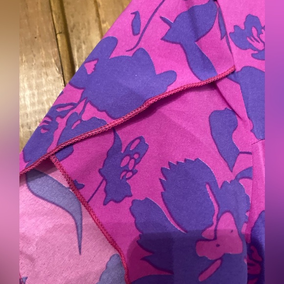 SHEIN Women’s Vacay Dress in Pink and Purple Floral print Medium - Picture 5 of 7